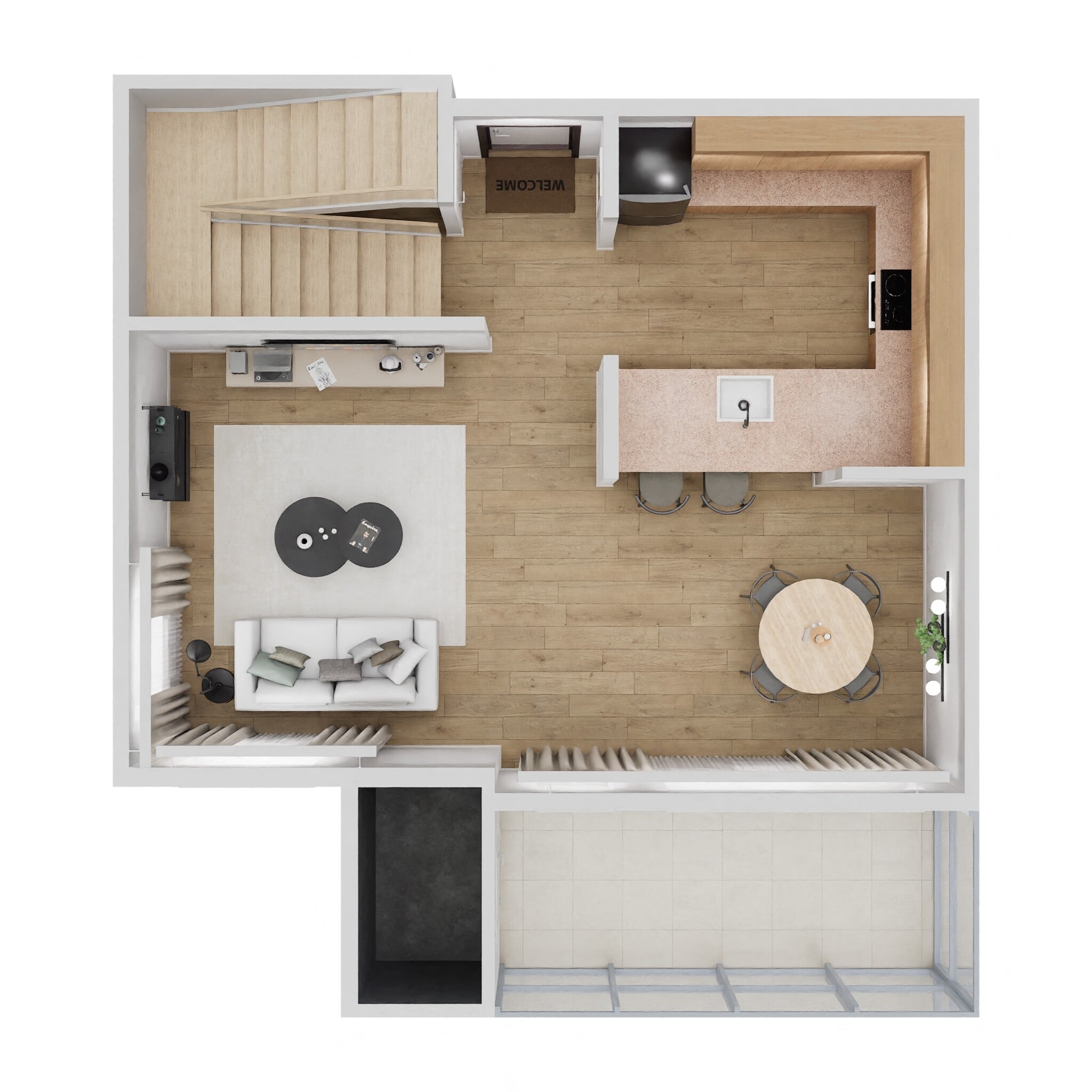 A1 floor plan